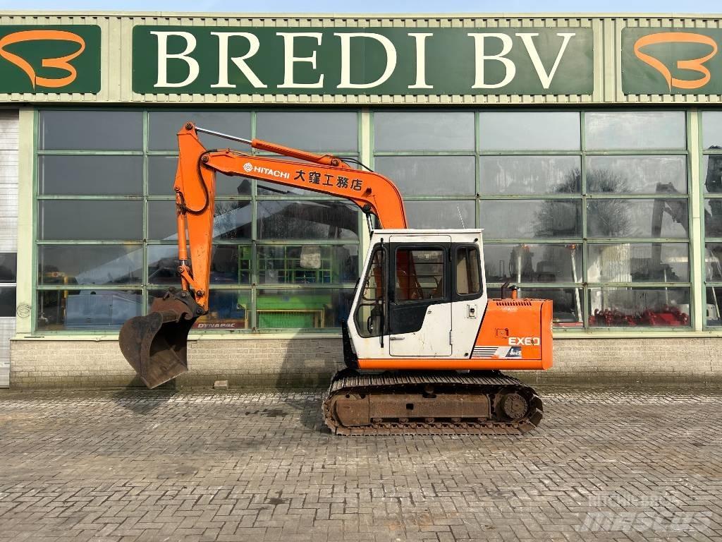 Hitachi EX 60 Pásová rýpadla