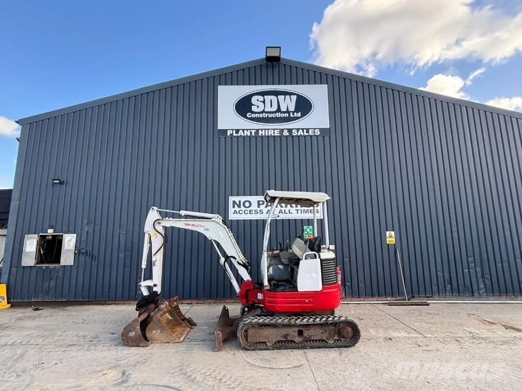 Takeuchi TB 23 R Mini rýpadla < 7t