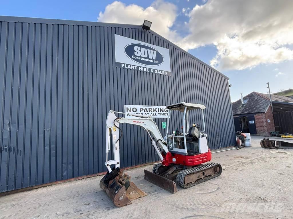 Takeuchi TB 23 R Mini rýpadla < 7t