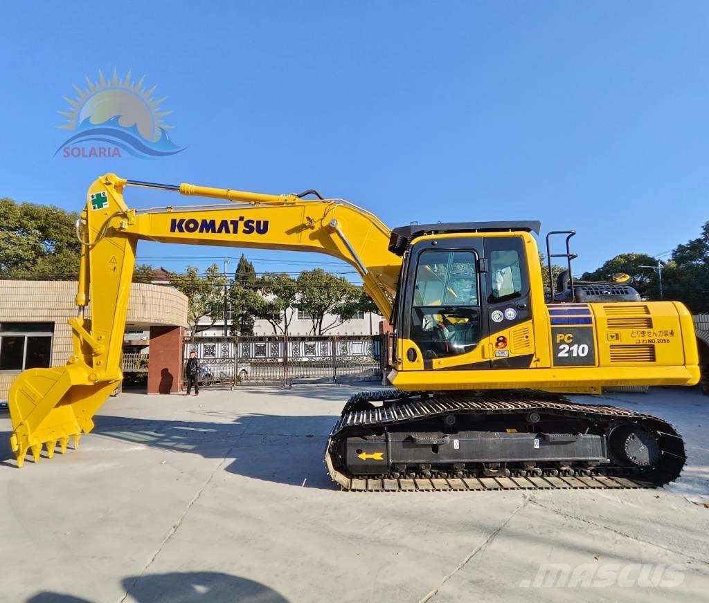 Komatsu PC 210-8 Pásová rýpadla