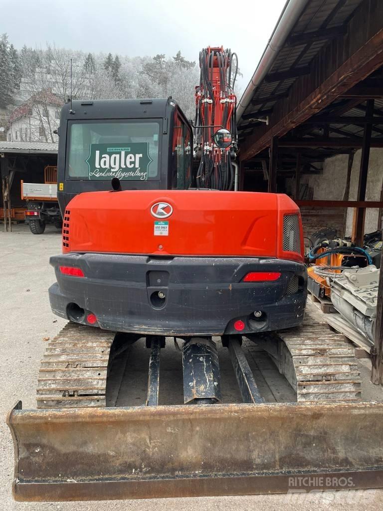 Kubota KX 080-4a2 Midi rýpadla 7t - 12t