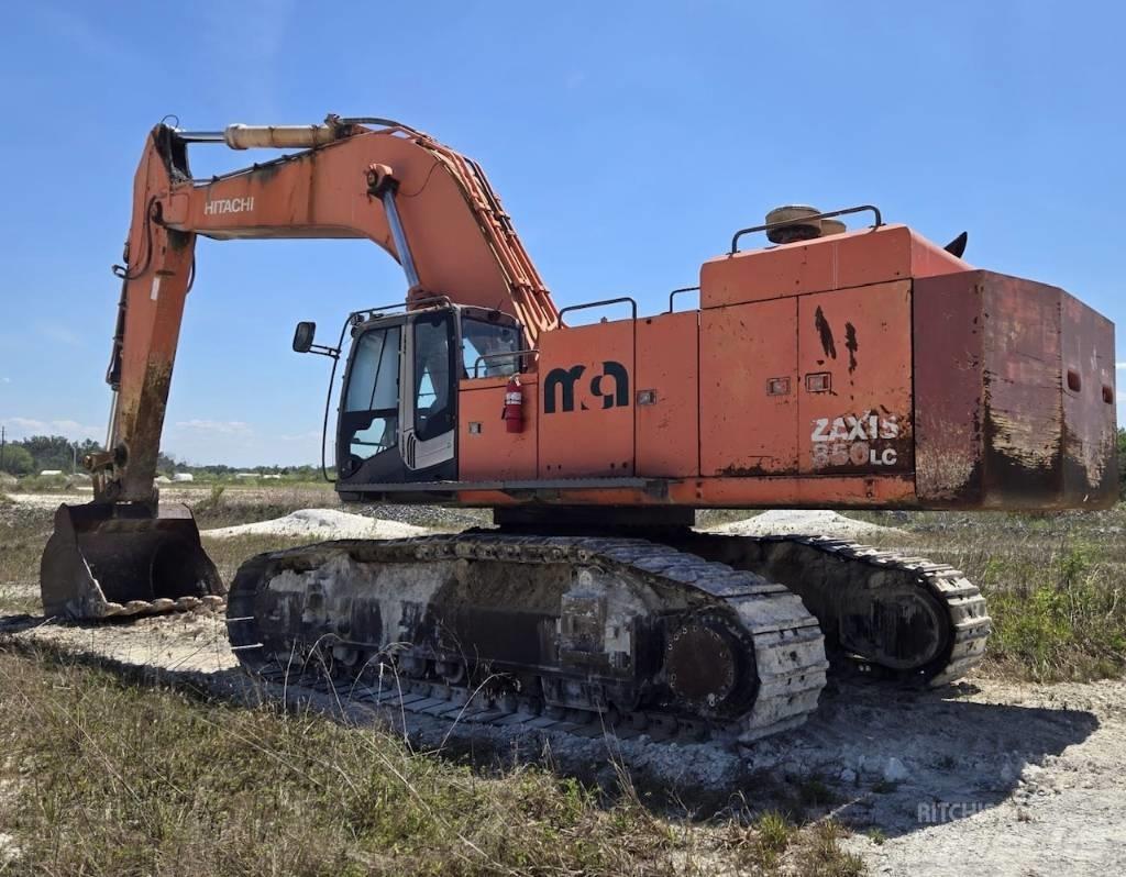 Hitachi ZX 850 LC-3 Pásová rýpadla