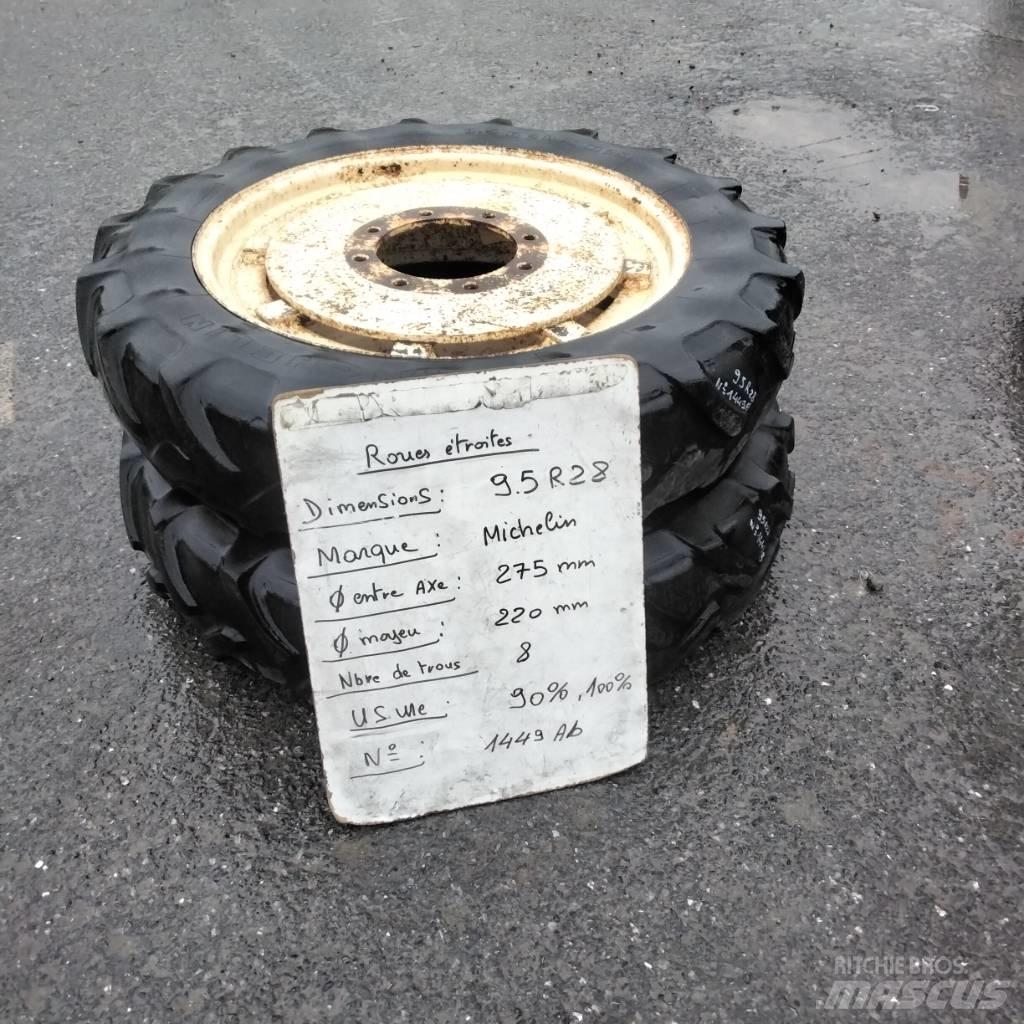 Michelin 9.5R28 Pneumatiky, kola a ráfky