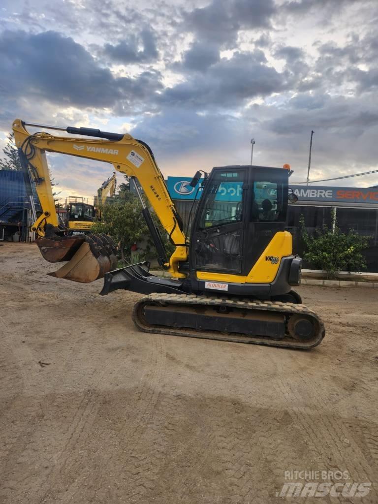 Yanmar Vio 80-1A Midi rýpadla 7t - 12t