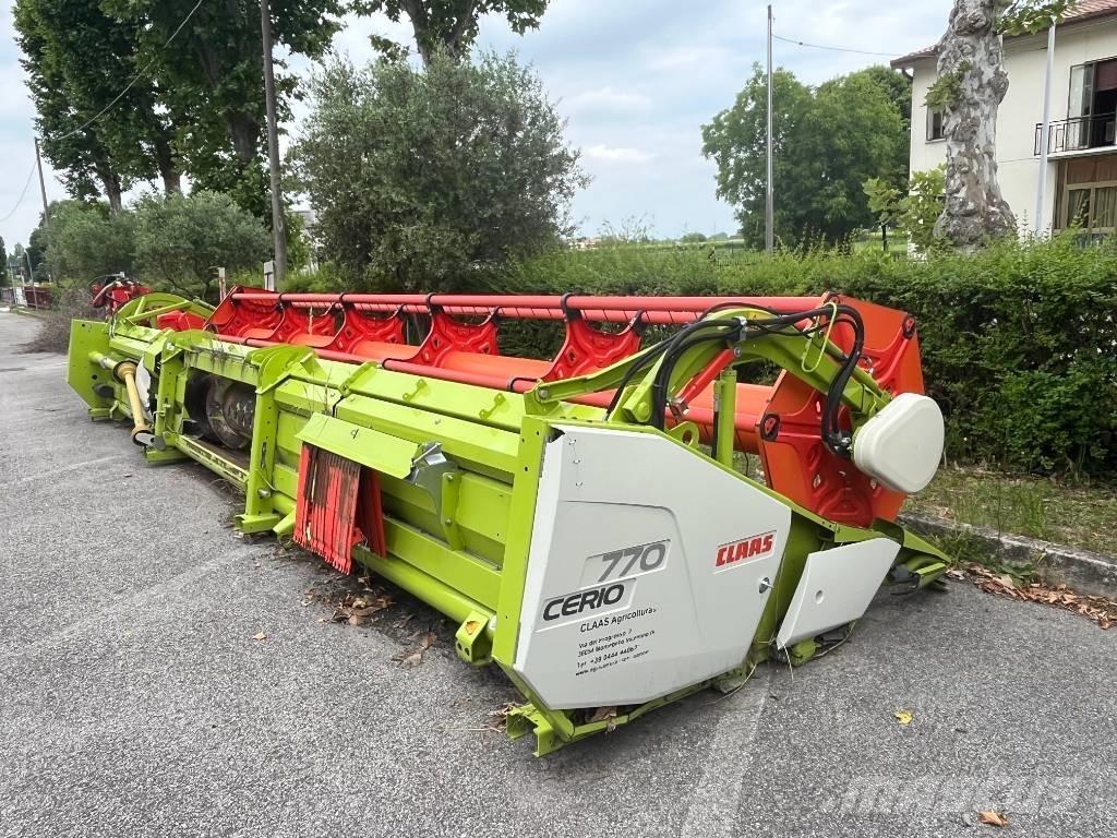 CLAAS CERIO 770 Kombajnové hlavice