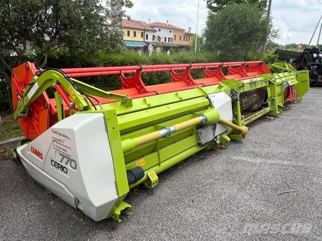 CLAAS CERIO 770 Kombajnové hlavice