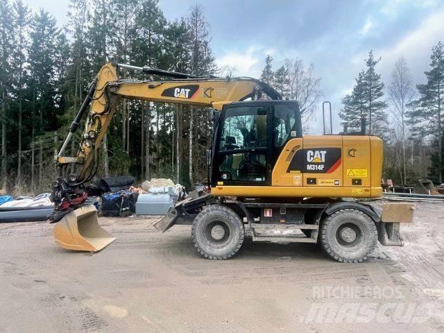 CAT M 314 F Kolová rýpadla