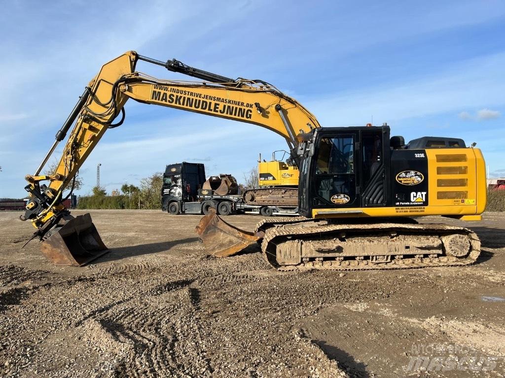 CAT 323 EL Pásová rýpadla