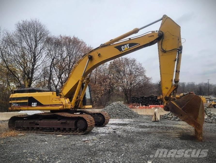 CAT 345 B L Pásová rýpadla