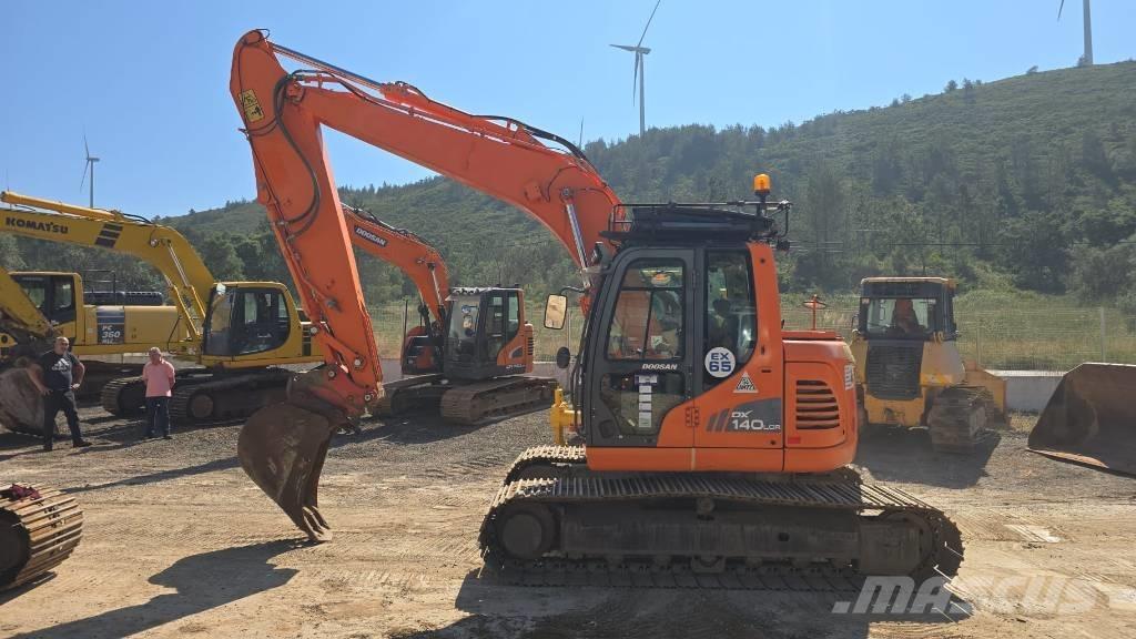 Doosan DX 140 LCR-3 Pásová rýpadla