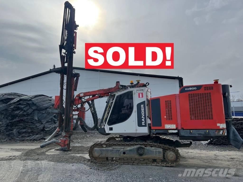 Sandvik DX800 Povrchové vrtací stroje