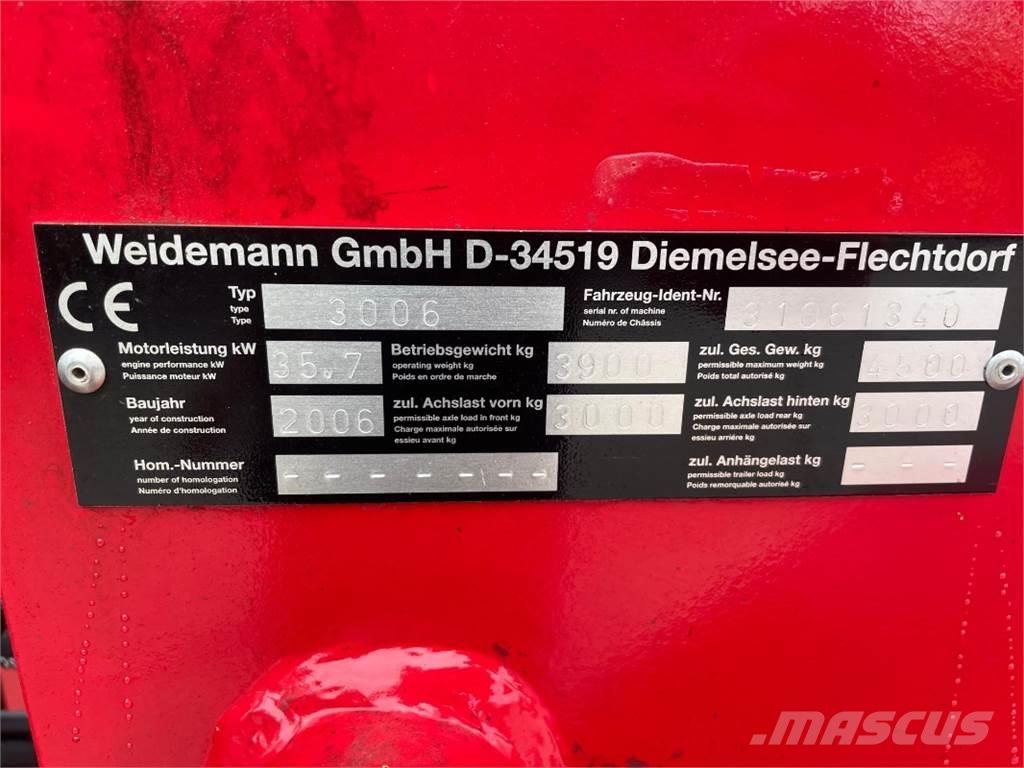 Weidemann 3006 Kolové nakladače