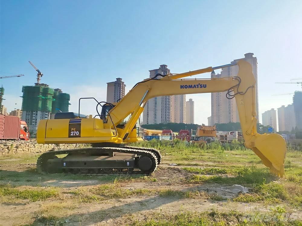 Komatsu PC 270 Pásová rýpadla
