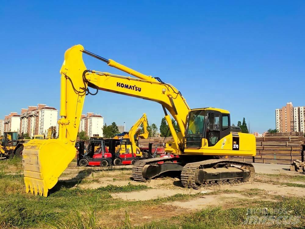 Komatsu PC 270 Pásová rýpadla