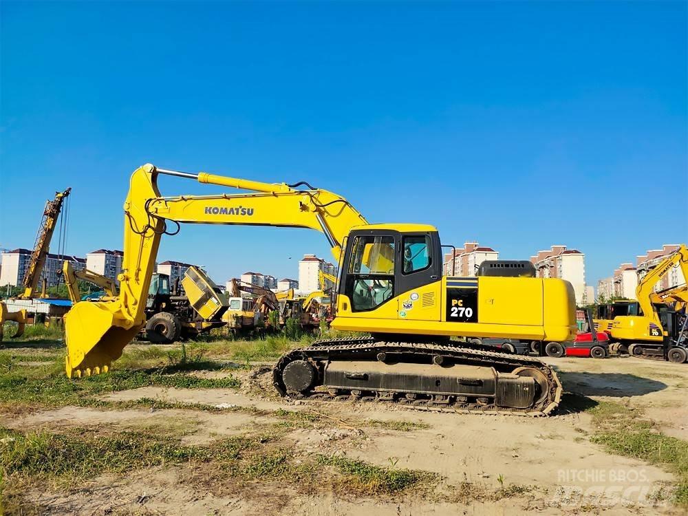 Komatsu PC 270 Pásová rýpadla