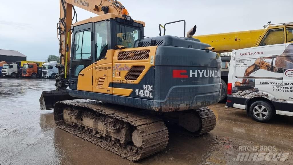 Hyundai HX 140 L Pásová rýpadla