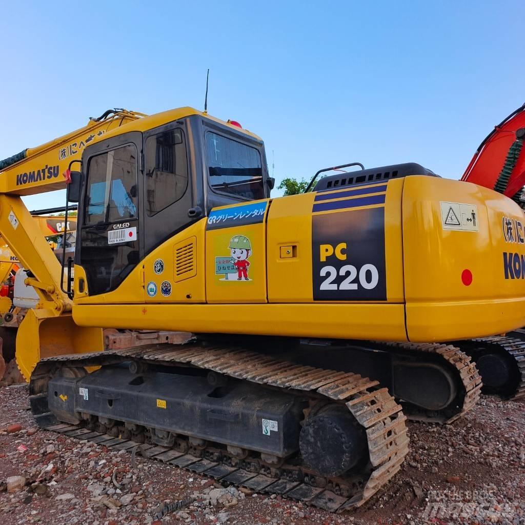 Komatsu PC 220-7 Pásová rýpadla