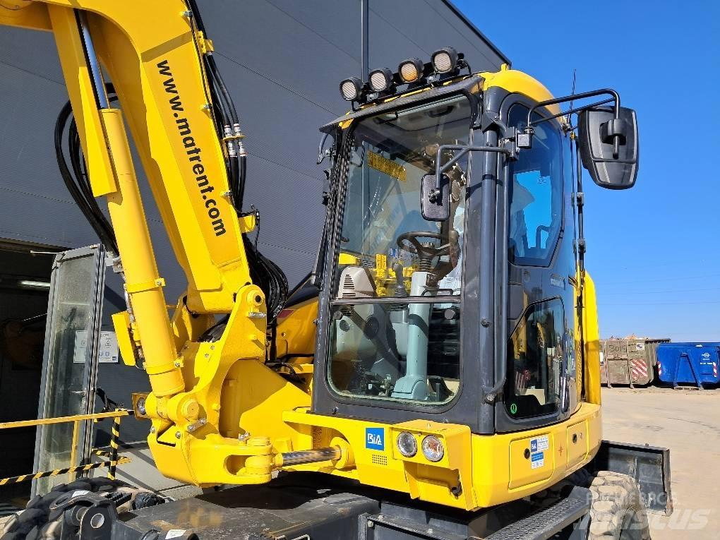 Komatsu PW98MR-11E0 Kolová rýpadla