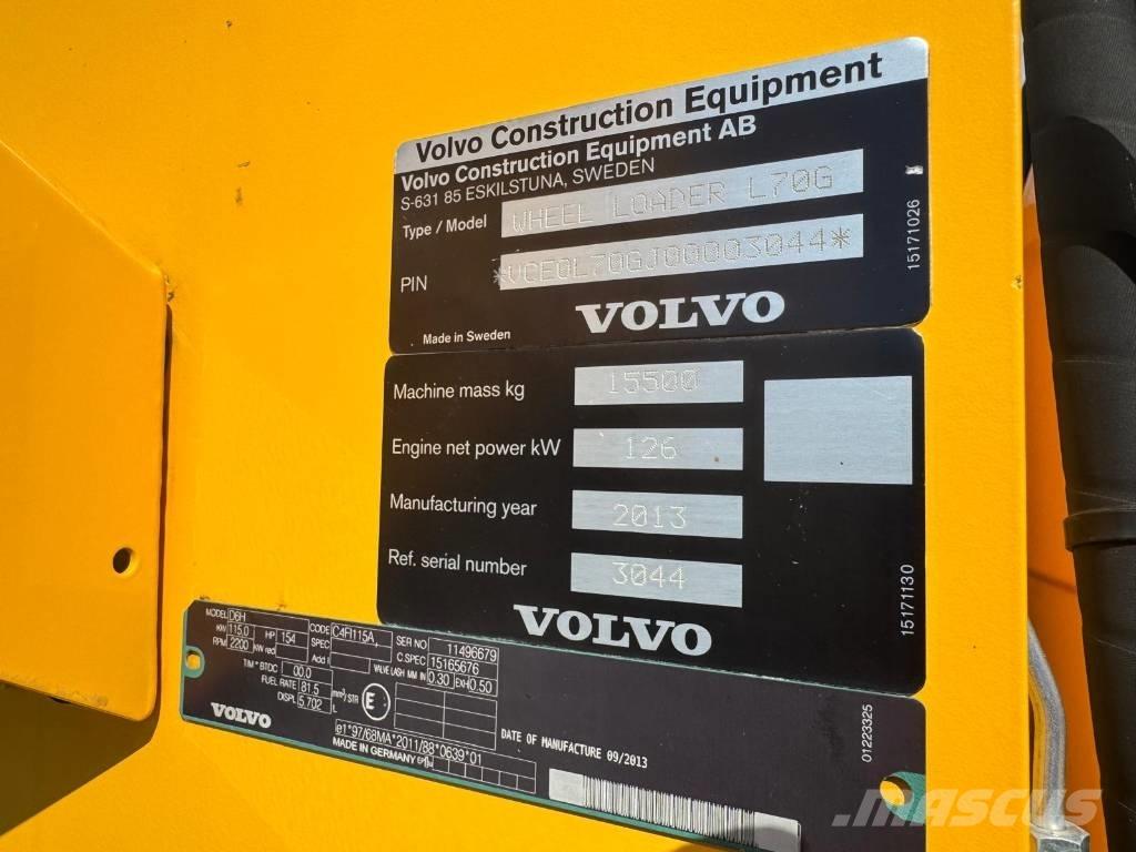 Volvo L 70 G Kolové nakladače