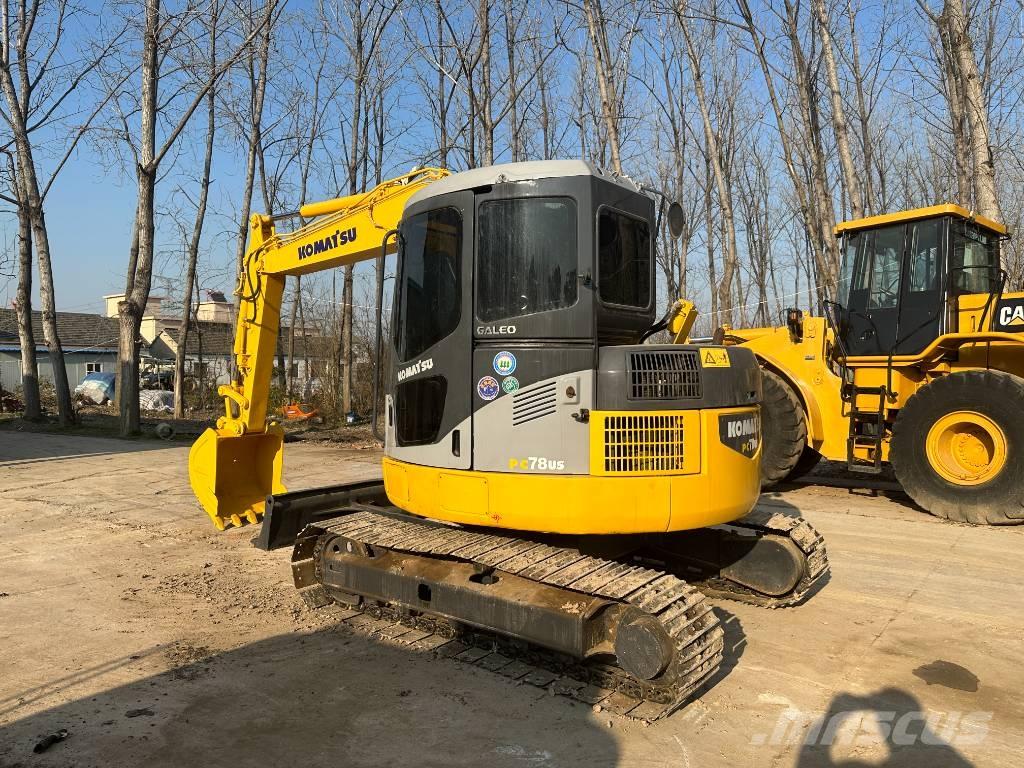 Komatsu PC 78 Pásová rýpadla