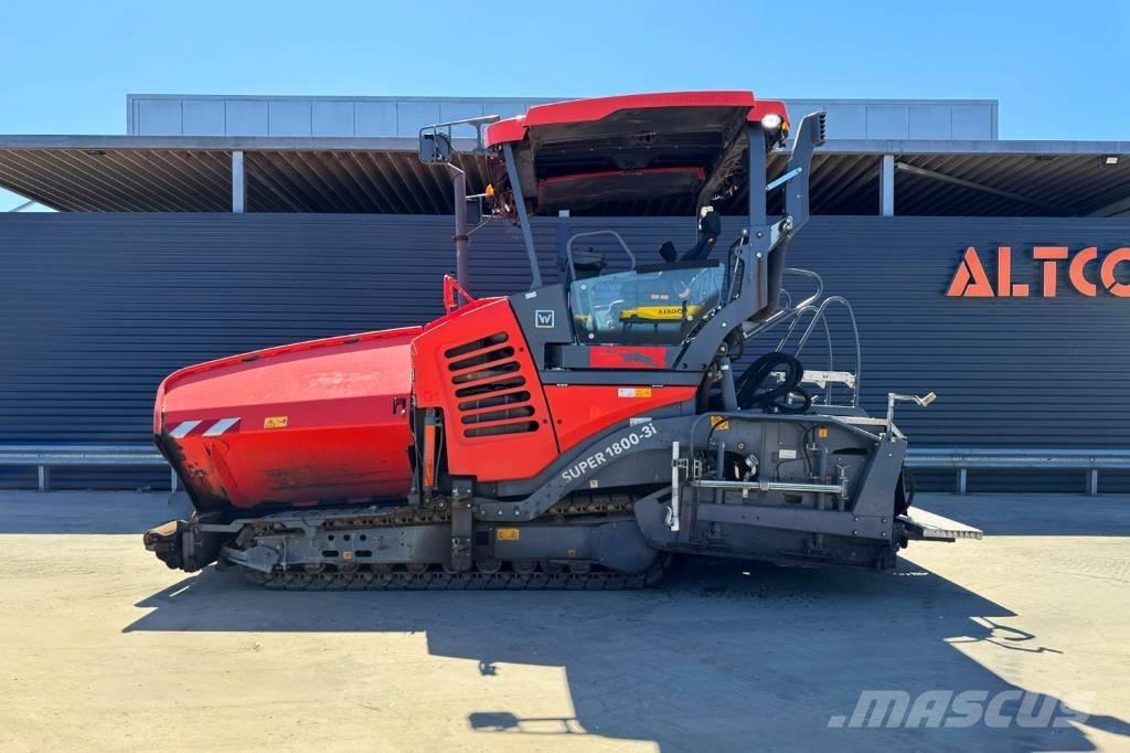 Vögele SUPER 1800-3I Finišery