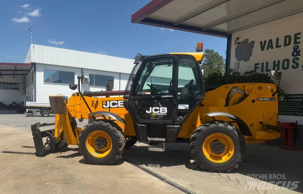 JCB 540-170 Teleskopické manipulátory