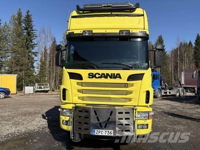 Scania R164G 8*4 Autojeřáby, hydraulické ruky