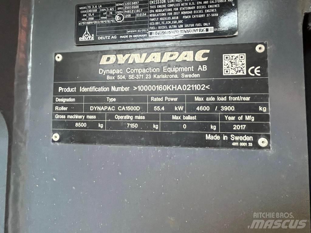 Dynapac CA 1500 D Tahačové válce