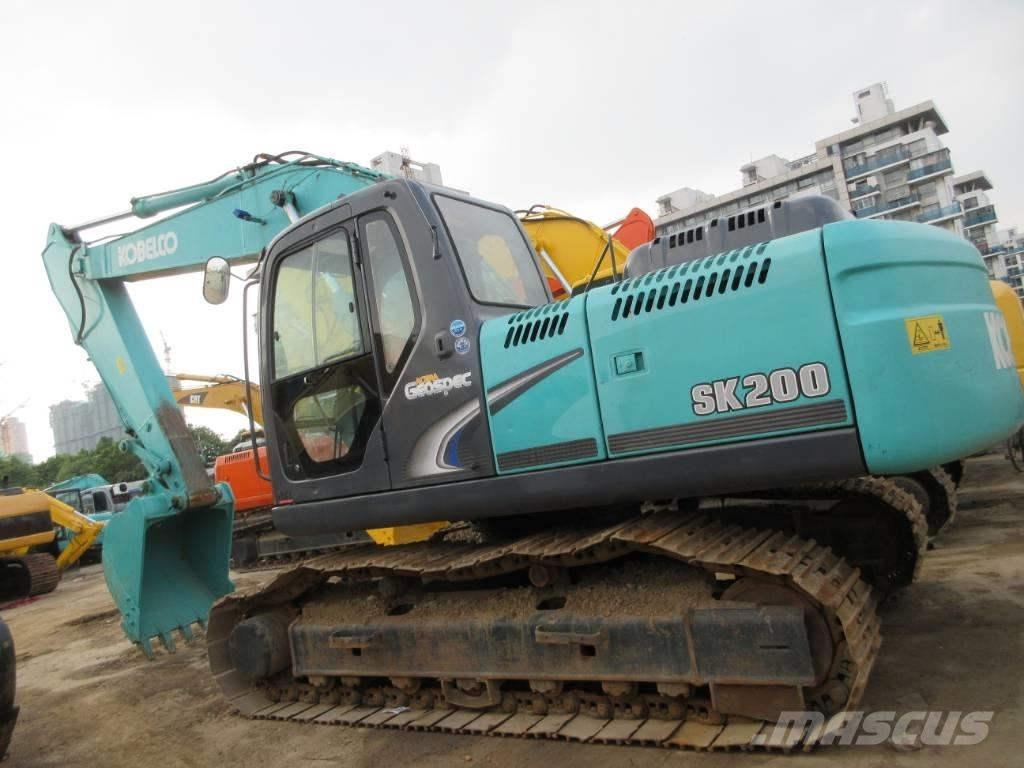 Kobelco SK 200-8 Pásová rýpadla