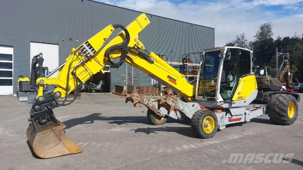 Menzi Muck M520 Kolová rýpadla