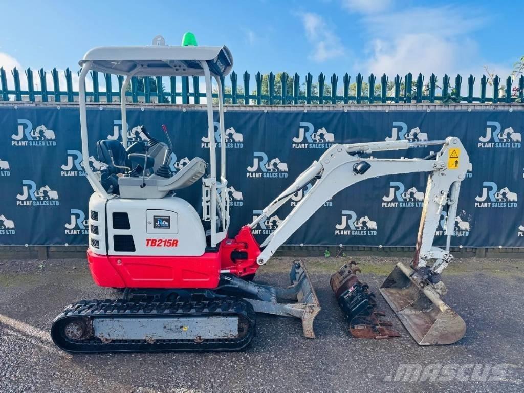 Takeuchi TB 215 R Mini rýpadla < 7t