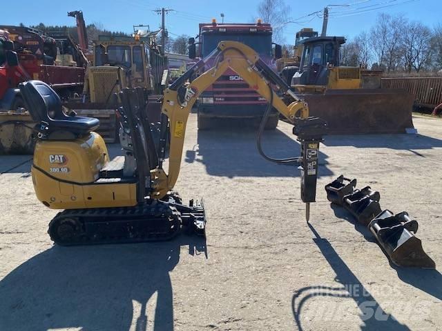 CAT 300.9 D Mini rýpadla < 7t