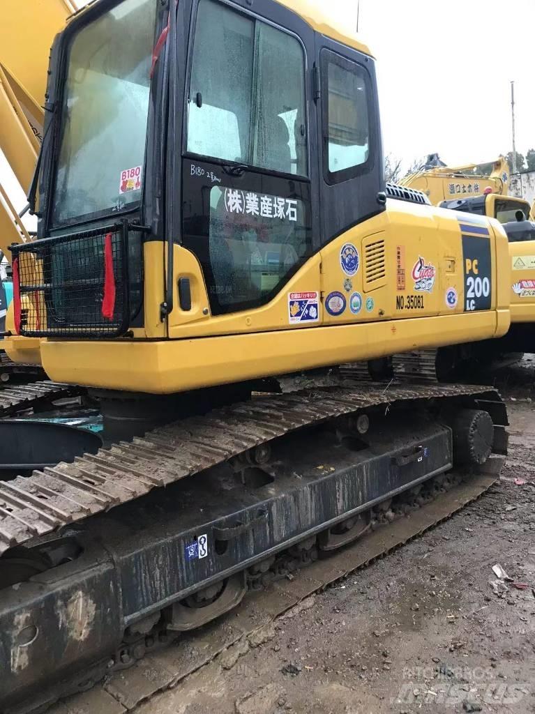Komatsu pc200-7 Pásová rýpadla