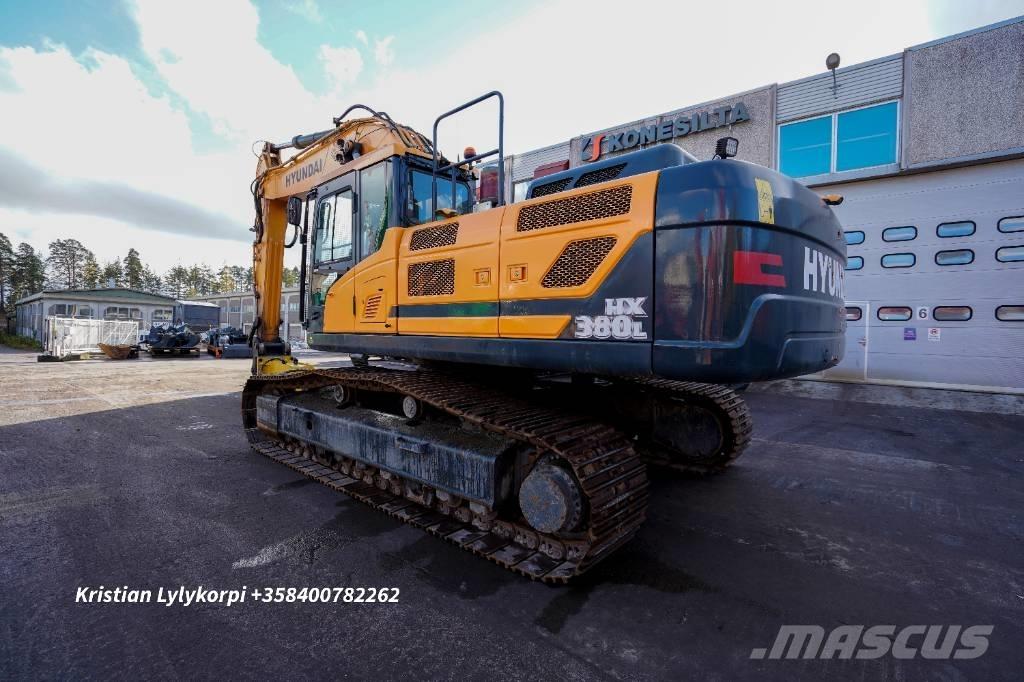 Hyundai HX 380 L Pásová rýpadla