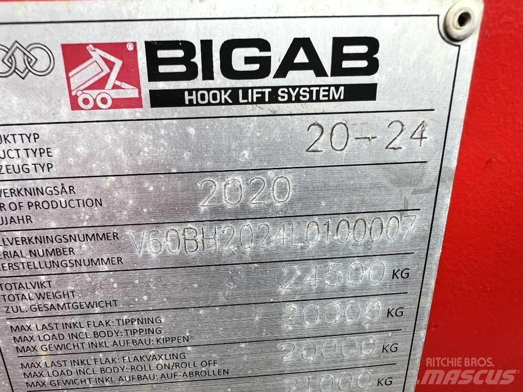 Bigab 20-24 Sklápěcí přívěs