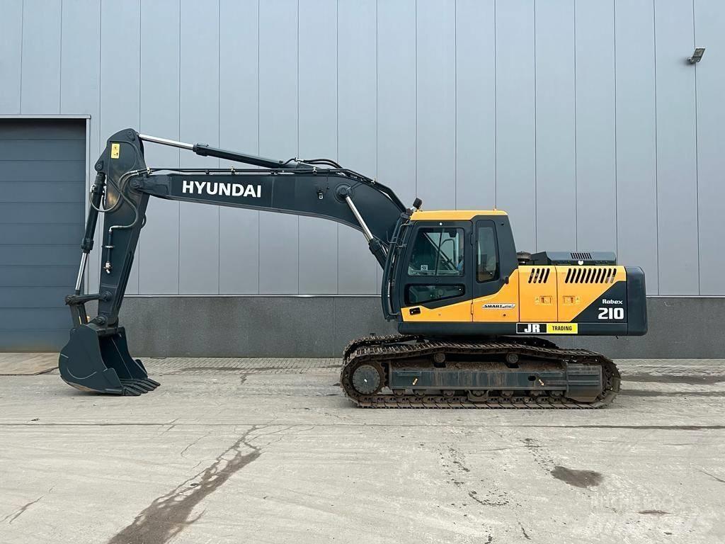 Hyundai R 210 Pásová rýpadla