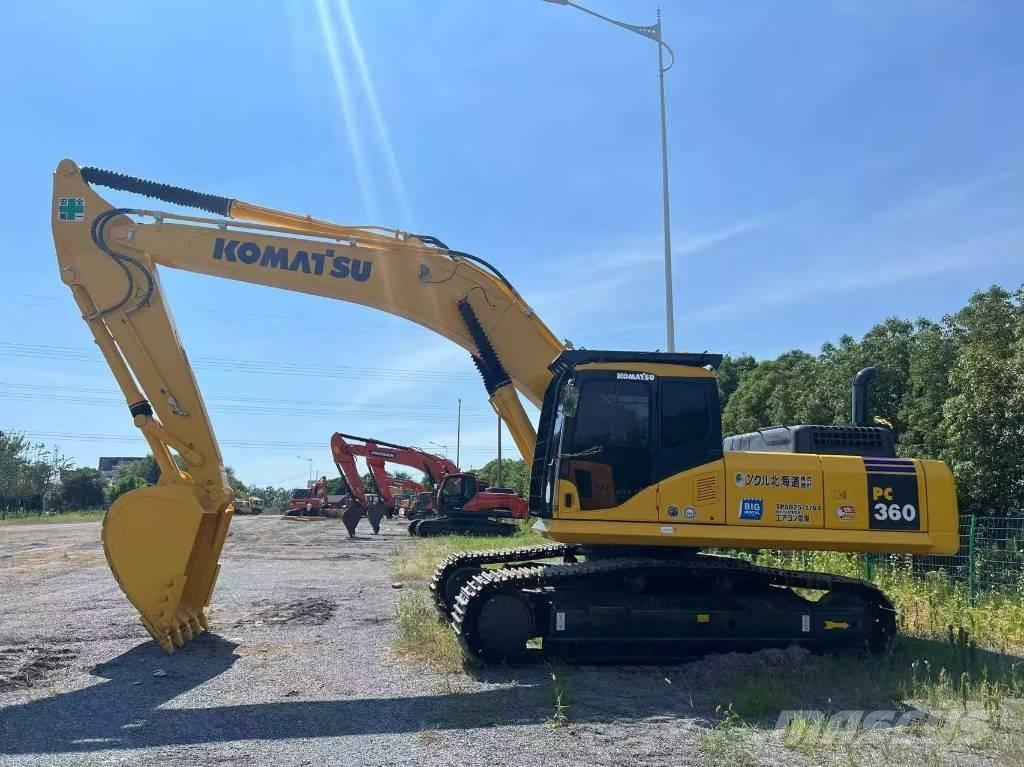 Komatsu PC 360 Pásová rýpadla