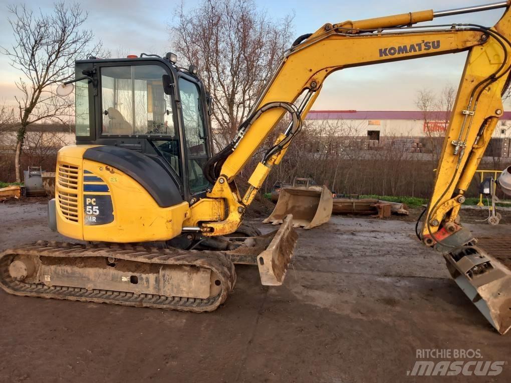 Komatsu PC 55 MR-3 Pásová rýpadla