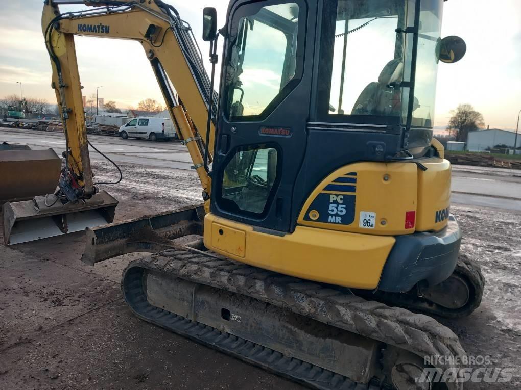 Komatsu PC 55 MR-3 Pásová rýpadla
