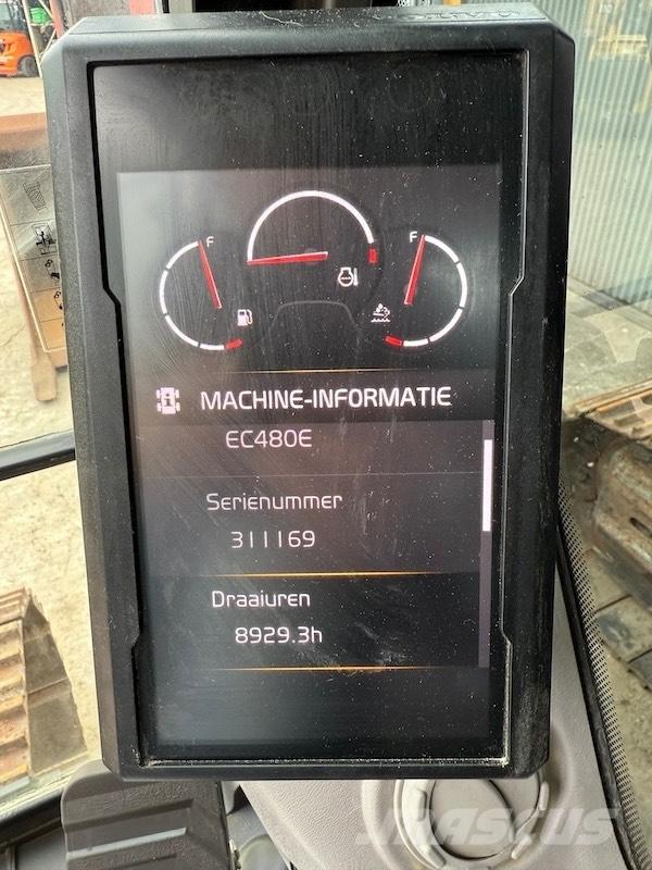 Volvo EC 480 E L Pásová rýpadla