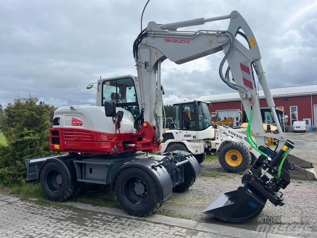 Takeuchi TB 395 W Kolová rýpadla