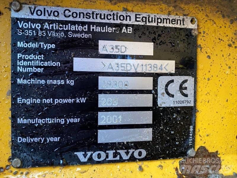 Volvo A35D Kloubové dempry