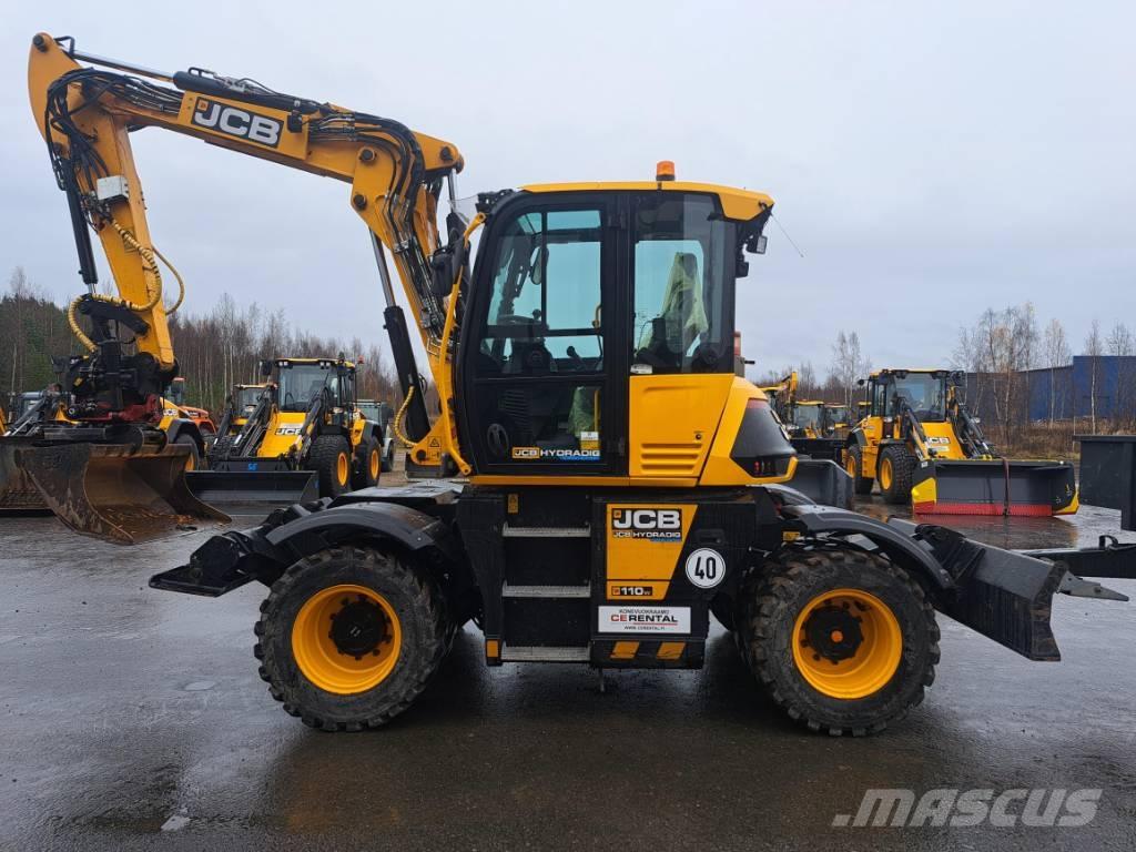 JCB Hydradig Kolová rýpadla