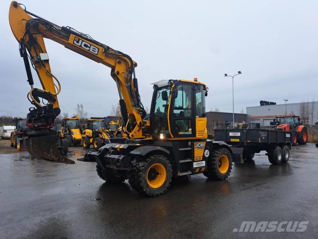 JCB Hydradig Kolová rýpadla