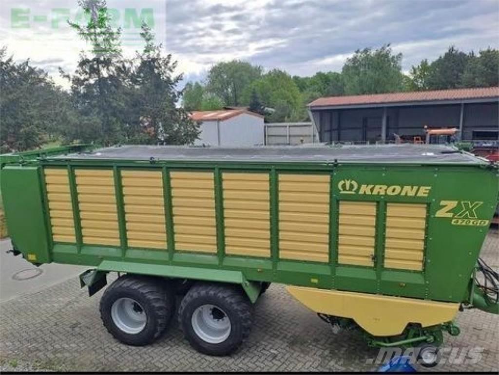 Krone zx 470 gd Obilné návěsy