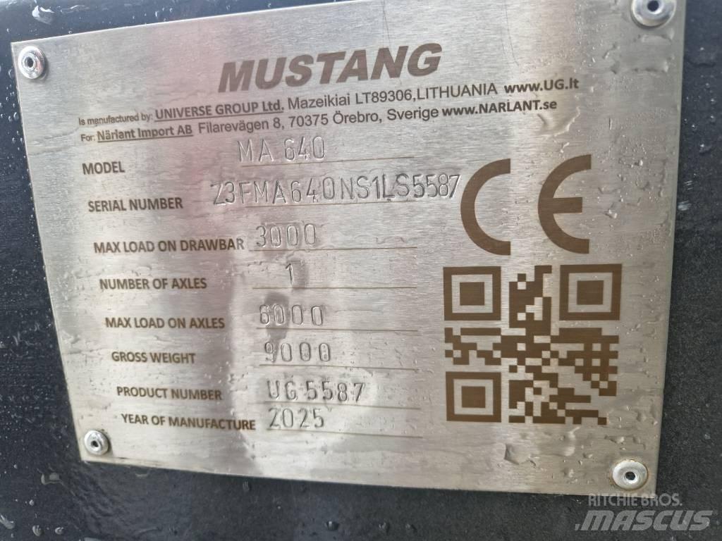 Mustang MA C-640 Další přívěsné vozíky