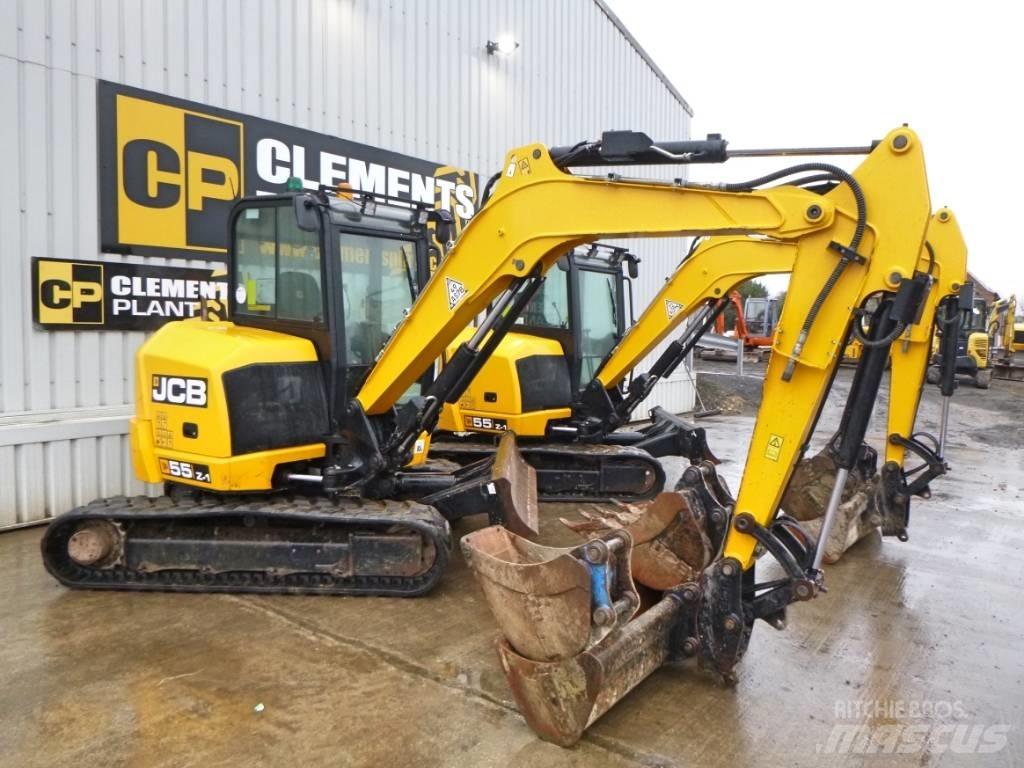 JCB 55 Z-1 Midi rýpadla 7t - 12t