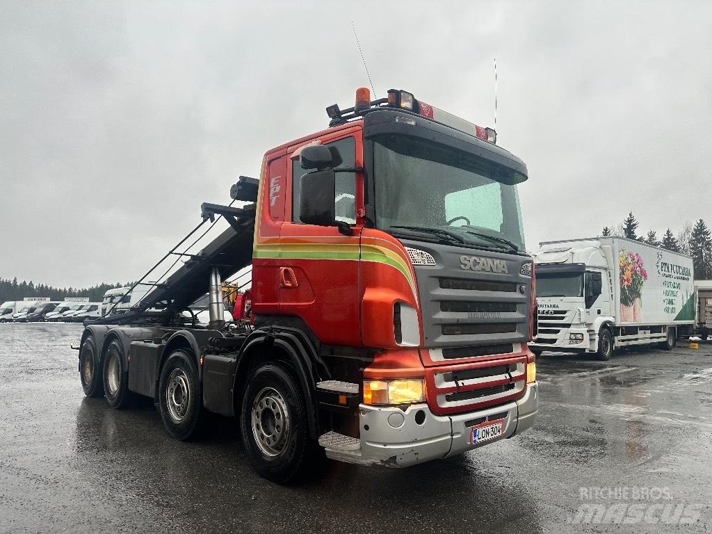 Scania R500 8X4 Lanový nosič kontejnerů