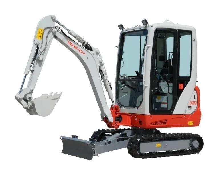 Takeuchi TB320 Mini rýpadla < 7t