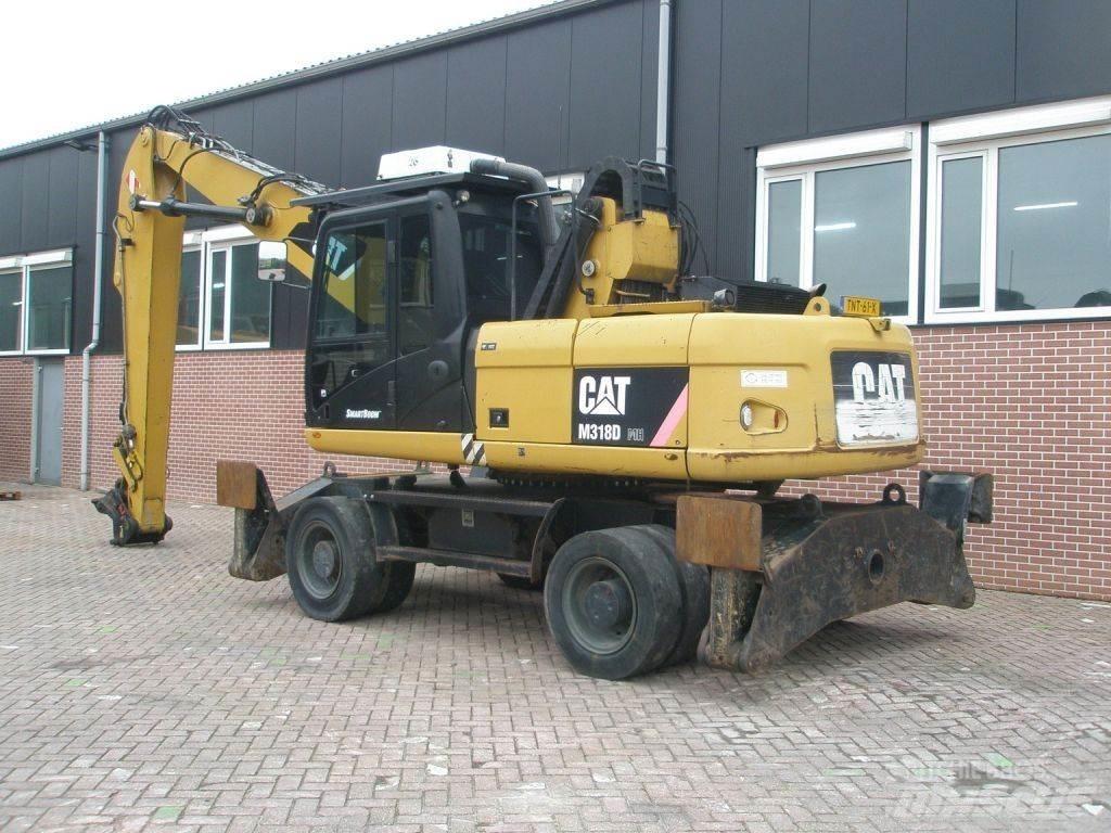 CAT M318D Kolová rýpadla